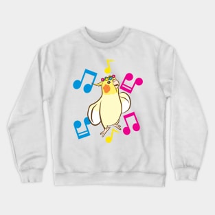 Pansexual Pride Bird Crewneck Sweatshirt